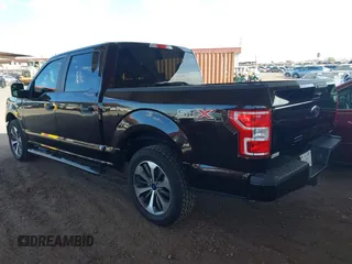 2020 Ford F-150 XL with VIN 1FTEW1CPXLKD65345, listed as a IAAI auction lot 41969536 with 40,492 mi miles. Bid and sale history available at carsss.com. Image 3.