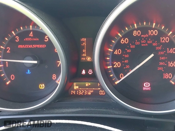 2011 Mazda 3 Mazdaspeed3 Sport with VIN JM1BL1K36B1365843, listed as a IAAI auction lot 38695008 with 141,323 mi miles and . Bid and sale history available at DreamBid. Image 7.
