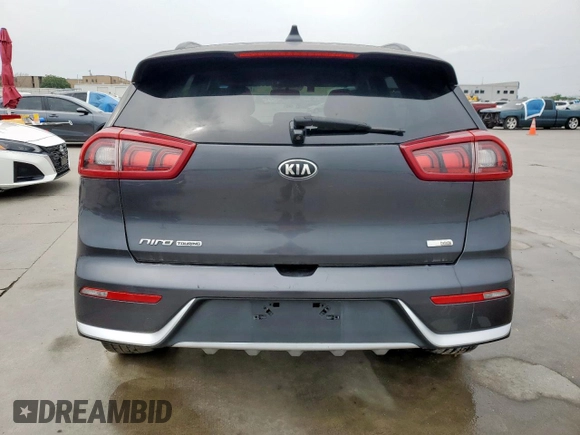 2018 Kia Niro EX with VIN KNDCC3LC5J5160617, listed as a Copart auction lot 52255305 with 168,875 mi miles and Clean Title. Bid and sale history available at carsss.com. Image 6.