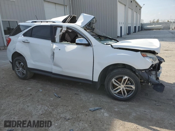 2017 Chevrolet Equinox Premier with VIN 2GNFLGEK9H6140580, listed as a Copart auction lot 88086715 with 45,926 mi miles and Salvage Title. Bid and sale history available at carsss.com. Image 4.