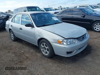 2002 Toyota Corolla CE with VIN 1NXBR12E12Z639542, listed as a IAAI auction lot 41535788 with 204,999 mi miles and . Bid and sale history available at DreamBid. Image 1.