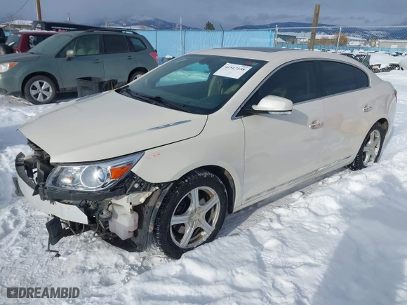 2013 Buick LaCrosse Touring with VIN 1G4GJ5G38DF264087, listed as a IAAI auction lot 41517158 with 175,662 mi miles. Bid and sale history available at carsss.com. Image 19.