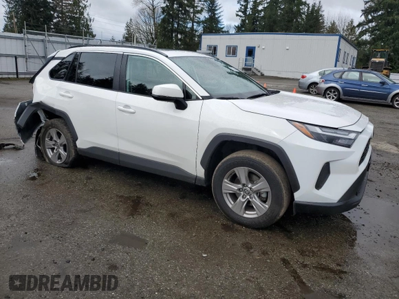 2023 Toyota RAV4 XLE with VIN 2T3P1RFV7PW347947, listed as a Copart auction lot 51278495 with 41,746 mi miles and Salvage Title. Bid and sale history available at carsss.com. Image 4.