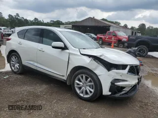2019 Acura RDX with VIN 5J8TC1H35KL022524, listed as a Copart auction lot 53911695 with 92,277 mi miles and Salvage title. Bid and sale history available at DreamBid. Image 4.