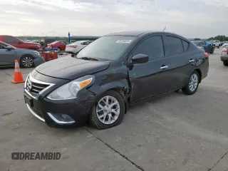 2017 Nissan Versa SV with VIN 3N1CN7AP5HL854454, listed as a Copart auction lot 59296635 with 95,414 mi miles and Salvage title. Bid and sale history available at DreamBid. Image 1.