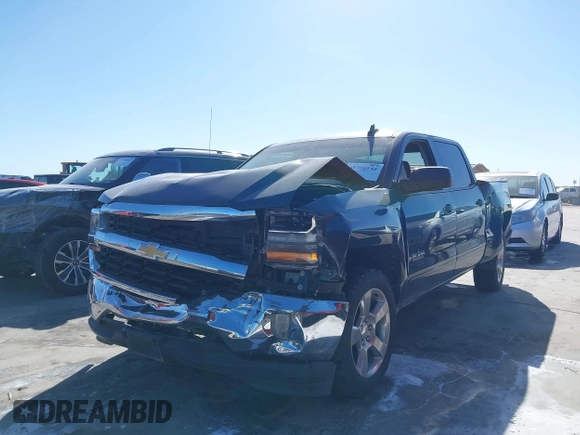 2017 Chevrolet Silverado 1500 LT with VIN 3GCPCREC2HG489005, listed as a IAAI auction lot 41756142 with 53,448 mi miles. Bid and sale history available at carsss.com. Image 2.