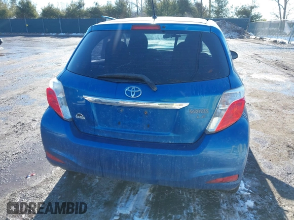 2013 Toyota Yaris L with VIN JTDKTUD32DD545255, listed as a IAAI auction lot 41356657 with 170,692 mi miles. Bid and sale history available at carsss.com. Image 17.