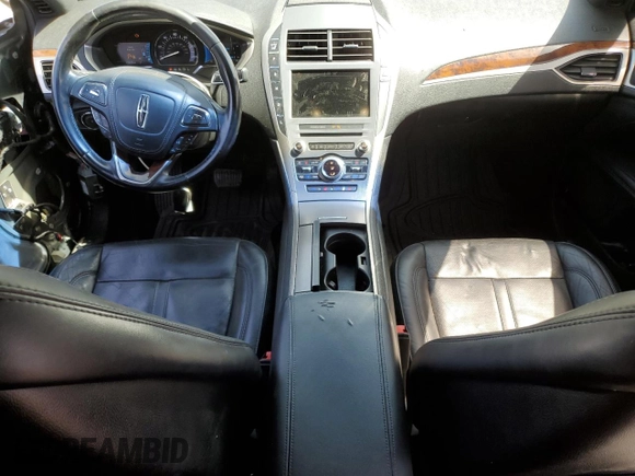 2017 Lincoln MKZ Hybrid Reserve with VIN 3LN6L5MU4HR613953, listed as a Copart auction lot 49304415 with 129,575 mi miles and Salvage Title. Bid and sale history available at carsss.com. Image 8.