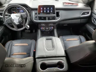 2021 GMC Yukon AT4 with VIN 1GKS2CKDXMR417491, listed as a Copart auction lot 79265374 with 74,073 mi miles and Salvage Title. Bid and sale history available at carsss.com. Image 8.