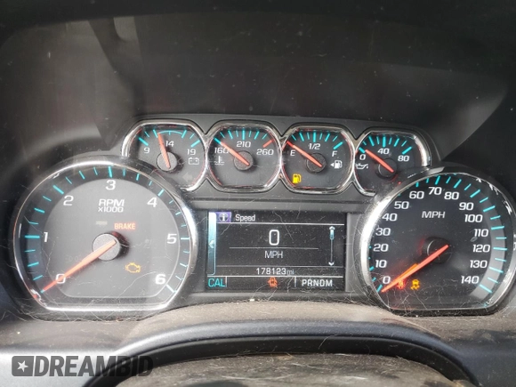 2015 Chevrolet Silverado 1500 LT with VIN 3GCUKREC3FG277877, listed as a Copart auction lot 53888955 with 178,123 mi miles and Clean Title. Bid and sale history available at DreamBid. Image 9.