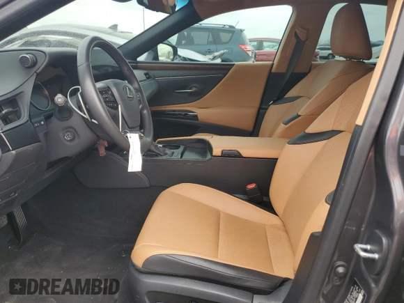 2023 Lexus ES 350 with VIN 58ADZ1B1XPU148747, listed as a Copart auction lot 49619555 with 23,420 mi miles and Salvage Title. Bid and sale history available at DreamBid. Image 7.