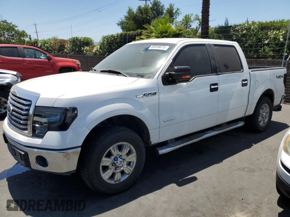 2011 Ford F-150 XLT with VIN 1FTFW1ET6BKD86481, listed as a Copart auction lot 60336875 with 84,648 mi miles and Salvage title. Bid and sale history available at DreamBid. Image 1.