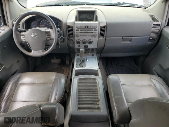 2006 Nissan Titan LE with VIN 1N6BA07A76N551183, listed as a Copart auction lot 53804515 with 216,816 mi miles and Salvage title. Bid and sale history available at DreamBid. Image 8.