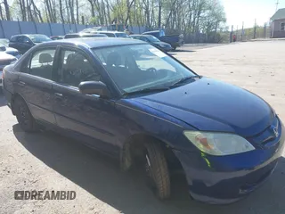 2005 Honda Civic LX z VIN 2HGES165X5H611666, wystawiony jako IAAI lot #42143690 z przebiegiem 153 863 mil mil oraz . Historia ofert i sprzedaży dostępna na DreamBid. Obrazek 1.
