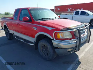 1999 Ford F-250 with VIN 1FTPX28L1XKB97599, listed as a IAAI auction lot 42523803 with 357,976 mi miles and . Bid and sale history available at DreamBid. Image 1.