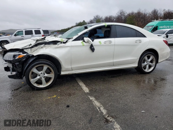 2016 Mercedes-Benz CLS with VIN WDDLJ9BBXGA169966, listed as a Copart auction lot 48502194 with 54,502 mi miles. Bid and sale history available at carsss.com. Image 1.