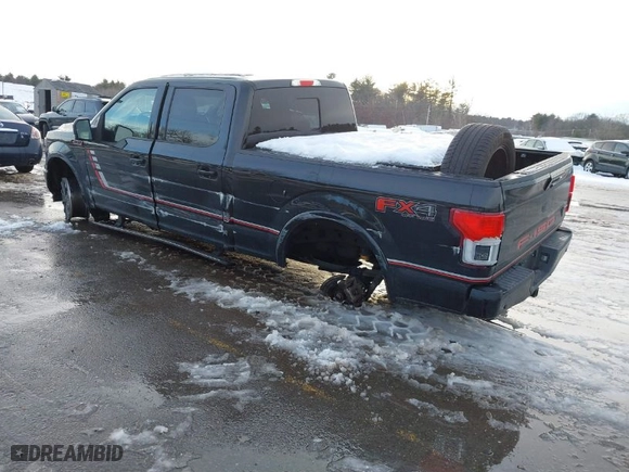 2018 Ford F-150 XL with VIN 1FTFW1EG7JFC83189, listed as a IAAI auction lot 41410074 with 44,420 mi miles. Bid and sale history available at carsss.com. Image 3.