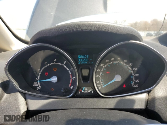 2017 Ford Fiesta SE with VIN 3FADP4BJ7HM136764, listed as a Copart auction lot 50699105 with 66,265 mi miles and Salvage Title. Bid and sale history available at carsss.com. Image 9.