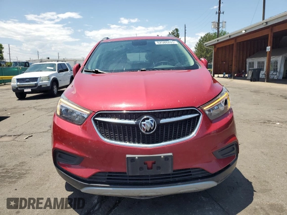 2017 Buick Encore Preferred with VIN KL4CJESB7HB044836, listed as a Copart auction lot 62586205 with 86,040 mi miles and Salvage title. Bid and sale history available at DreamBid. Image 5.