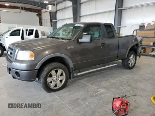 2008 Ford F-150 XLT with VIN 1FTPX14V58FB71339, listed as a Copart auction lot 63600585 with 204,162 mi miles and Salvage title. Bid and sale history available at DreamBid. Image 1.
