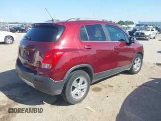 2016 Chevrolet Trax LT with VIN 3GNCJLSB6GL120853, listed as a IAAI auction lot 41973821 with 149,259 mi miles and . Bid and sale history available at DreamBid. Image 4.