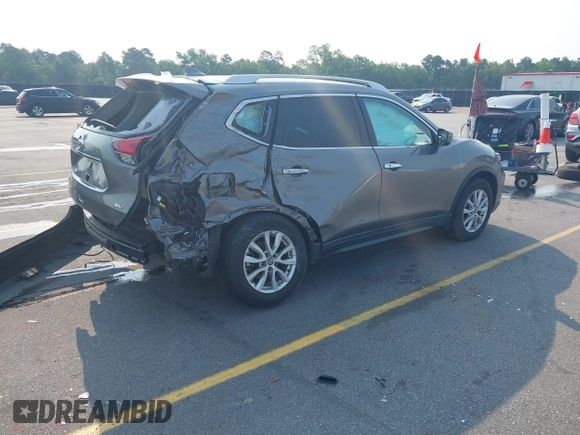 2019 Nissan Rogue SV with VIN KNMAT2MT2KP544859, listed as a IAAI auction lot 42389458 with 80,976 mi miles and . Bid and sale history available at DreamBid. Image 4.