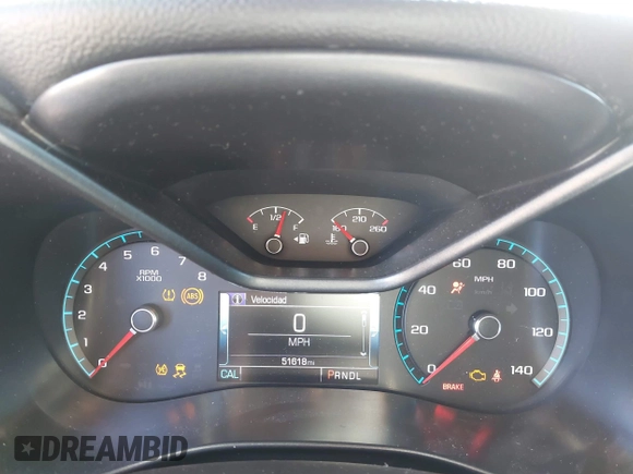 2018 Chevrolet Colorado 2WD Z71 with VIN 1GCGSDEN7J1117011, listed as a IAAI auction lot 41728108 with 51,618 mi miles and . Bid and sale history available at DreamBid. Image 7.