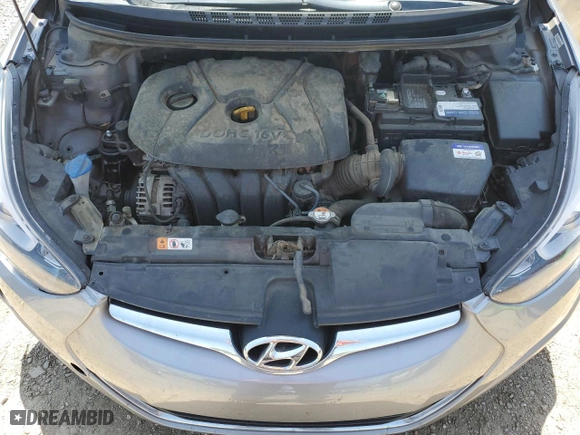 2015 Hyundai Elantra Limited with VIN KMHDH4AE4FU344665, listed as a Copart auction lot 52208525 with 117,873 mi miles and Salvage Title. Bid and sale history available at carsss.com. Image 11.