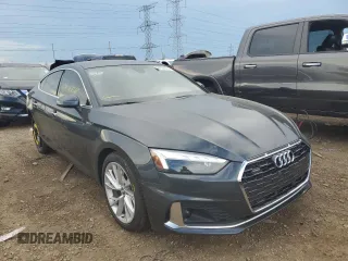2020 Audi A5 Sportback Premium Plus with VIN WAUCNCF54LA014479, listed as a Copart auction lot 60151512 with 10,409 mi miles and Salvage Title. Bid and sale history available at carsss.com. Image 1.