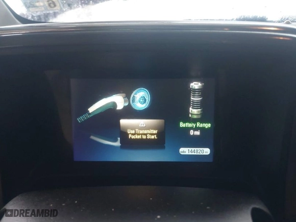 2013 Chevrolet Volt with VIN 1G1RH6E49DU141395, listed as a IAAI auction lot 42027223 with 144,820 mi miles. Bid and sale history available at carsss.com. Image 7.