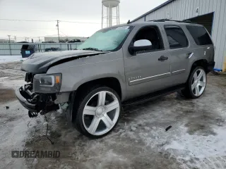 2008 Chevrolet Tahoe 1LT with VIN 1GNFK13078J218200, listed as a Copart auction lot 46049985 with 207,289 mi miles and Salvage title. Bid and sale history available at DreamBid. Image 1.