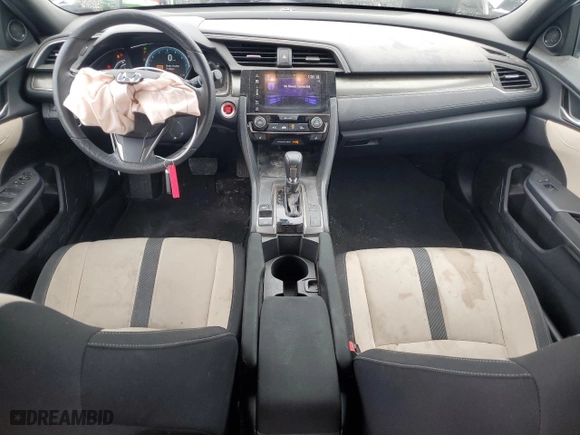 2017 Honda Civic Hatchback EX with VIN SHHFK7H58HU408562, listed as a Copart auction lot 45228225 with 64,820 mi miles and Salvage Title. Bid and sale history available at carsss.com. Image 8.