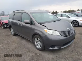 2016 Toyota Sienna LE AAS with VIN 5TDKK3DC2GS714907, listed as a IAAI auction lot 41679920 with 130,321 mi miles. Bid and sale history available at carsss.com. Image 1.
