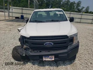 2019 Ford F-150 XL with VIN 1FTMF1CB9KKE43869, listed as a Copart auction lot 57331515 with 164,061 mi miles and Salvage title. Bid and sale history available at DreamBid. Image 5.