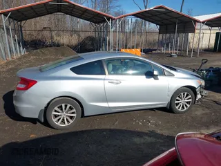 2012 Honda Civic Cpe EX with VIN 2HGFG3B80CH504785, listed as a IAAI auction lot 41651632 with 139,635 mi miles. Bid and sale history available at carsss.com. Image 13.