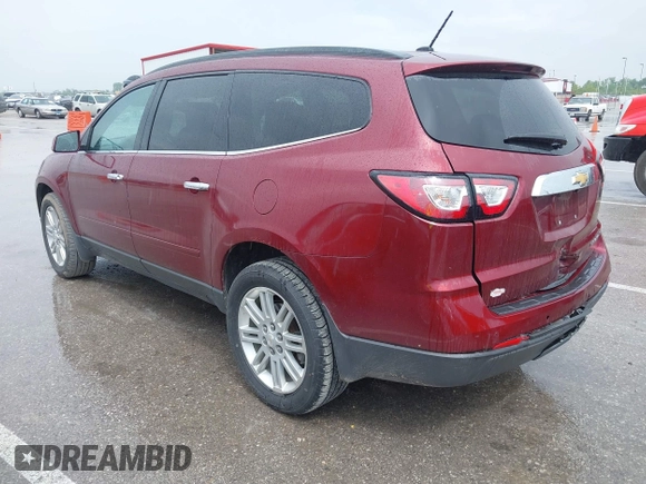 2015 Chevrolet Traverse LT z VIN 1GNKRGKD1FJ292257, wystawiony jako IAAI lot #42217359 z przebiegiem 93 892 mil mil oraz . Historia ofert i sprzedaży dostępna na DreamBid. Obrazek 3.