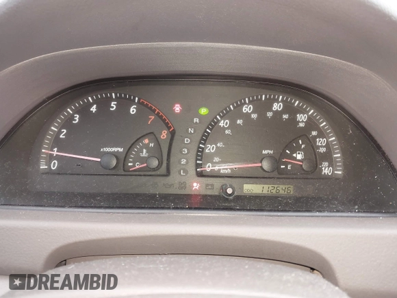 2004 Toyota Camry LE with VIN 4T1BF32K64U588682, listed as a IAAI auction lot 41520570 with 112,646 mi miles. Bid and sale history available at carsss.com. Image 7.