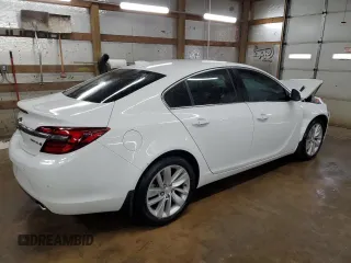 2015 Buick Regal Premium I with VIN 2G4GN5EXXF9159606, listed as a Copart auction lot 52158785 with 86,427 mi miles and Salvage Title. Bid and sale history available at carsss.com. Image 3.