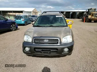 2003 Hyundai Santa Fe GLS with VIN KM8SC73D23U388736, listed as a Copart auction lot 61809715 with 125,654 mi miles and Salvage title. Bid and sale history available at DreamBid. Image 14.