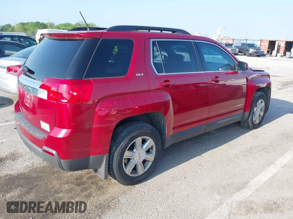 2013 GMC Terrain SLT with VIN 2GKALUEK3D6317169, listed as a IAAI auction lot 42140659 with 261,609 mi miles and . Bid and sale history available at carsss.com. Image 4.