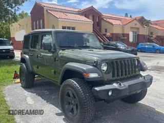 2023 Jeep Wrangler Willys with VIN 1C4HJXDN1PW530435, listed as a Copart auction lot 64590515 with 4,363 mi miles and Clean title. Bid and sale history available at DreamBid. Image 1.