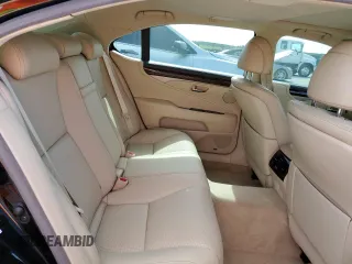 2016 Lexus LS 460 L with VIN JTHGL5EF0G5056502, listed as a Copart auction lot 53759455 with 77,031 mi miles and Salvage title. Bid and sale history available at DreamBid. Image 10.