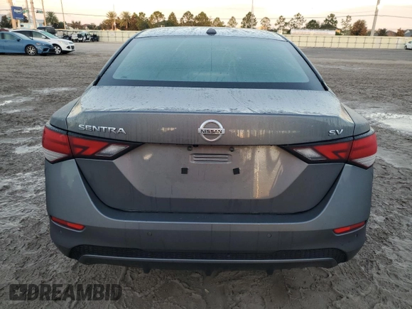2022 Nissan Sentra SV with VIN 3N1AB8CV6NY241212, listed as a Copart auction lot 74699714 with 50,822 mi miles and Salvage Title. Bid and sale history available at carsss.com. Image 6.