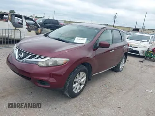 2011 Nissan Murano LE with VIN JN8AZ1MU7BW061721, listed as a IAAI auction lot 42185054 with 134,960 mi miles and . Bid and sale history available at DreamBid. Image 2.