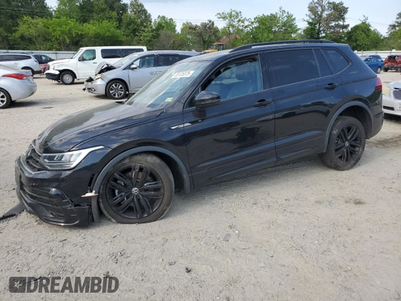 2022 Volkswagen Tiguan SE R-Line Black with VIN 3VVCB7AXXNM044895, listed as a Copart auction lot 55125375 with 52,629 mi miles and Salvage title. Bid and sale history available at DreamBid. Image 1.