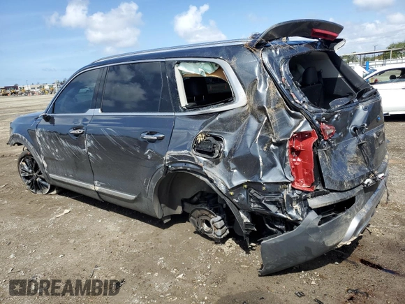 2022 Kia Telluride SX with VIN 5XYP54HC3NG266314, listed as a Copart auction lot 51284385 with Not provided miles and Salvage title. Bid and sale history available at DreamBid. Image 2.
