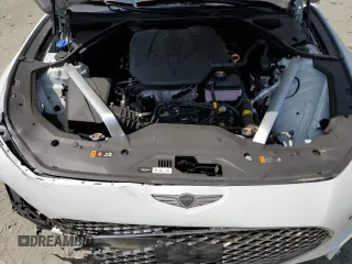 2025 Genesis G70 2.5T with VIN KMTG34SC9SU156684, listed as a Copart auction lot 59886055 with 3,128 mi miles and Clean title. Bid and sale history available at DreamBid. Image 11.
