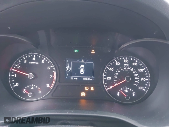 2017 Kia Optima LX with VIN KNAGT4L30H5159907, listed as a IAAI auction lot 41565872 with 84,537 mi miles. Bid and sale history available at carsss.com. Image 7.