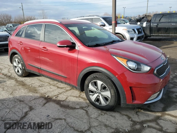 2017 Kia Niro Touring Launch Edition with VIN KNDCC3LC4H5089890, listed as a Copart auction lot 47305465 with 64,308 mi miles and Salvage Title. Bid and sale history available at carsss.com. Image 4.