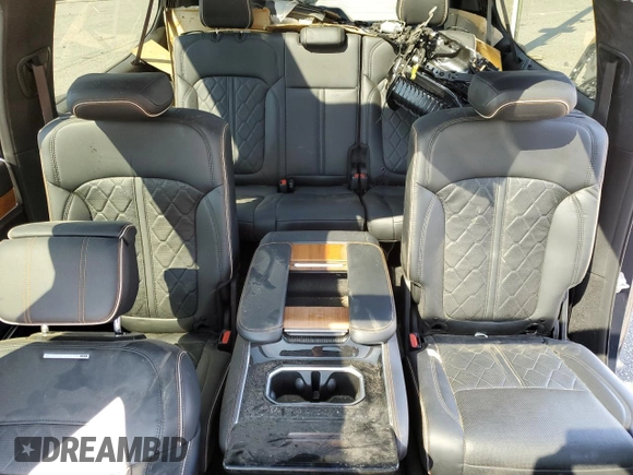 2024 Jeep Grand Wagoneer Series III with VIN 1C4SJSGP2RS186372, listed as a Copart auction lot 65153425 with Not provided miles and Salvage title. Bid and sale history available at DreamBid. Image 10.